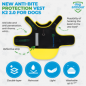 Preview: DogArmour Pro New Yellow anti-bite protection vest K2 2.0 - Hundeschutzweste gelb