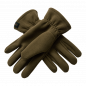 Preview: Deerhunter Fleece Handschuhe Rückseite Tarmac green (379)