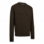 Preview: Deerhunter Harrington Strickpullover mit Rundhalsausschnitt Brown Melange (591)