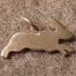 Preview: Hare Pendant Polished and Matted | Handmade Hunting Jewelry