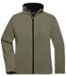Preview: Damen Softshell Jacke | Microfleece Softshell mit Stick "Deutsch Drahthaar bunt"