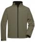 Preview: Herren Softshell Jacke | Microfleece Softshell mit Stick "Deutsch Drahthaar bunt"