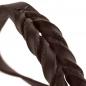 Preview: Hunter Training Collar Solid Education Leather/Olive Green or brown