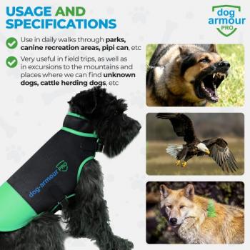 DogArmour Pro New Green anti-bite protection vest K2 2.0 - Hundeschutzweste grün