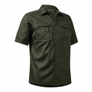 Deerhunter Atlas Short-Sleeve Hemd, Front, Timber