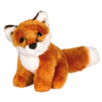 Small Sitting Fox Plush Toy Cuddly Toy | 15cm