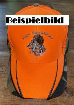 Preview: Deutsch Drahthaar, Baseball Liberty Sandwich Cap orange/camouflage