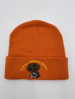 Preview: KLM Strick Mütze orange