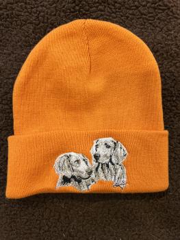 Preview: Weimaraner Strick Mütze