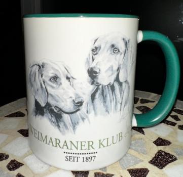 Tasse mit Druck Weimaraner Klub e.V.