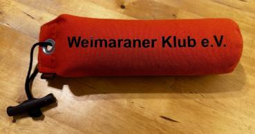 Firedog Standard Dummy with print “Weimaraner Klub e.V.”