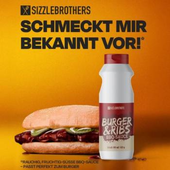 Preview: Burger & Ribs BBQ-Sauce - SizzleBrothers