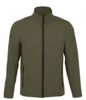 Herren Softshell Zip Jacke Race