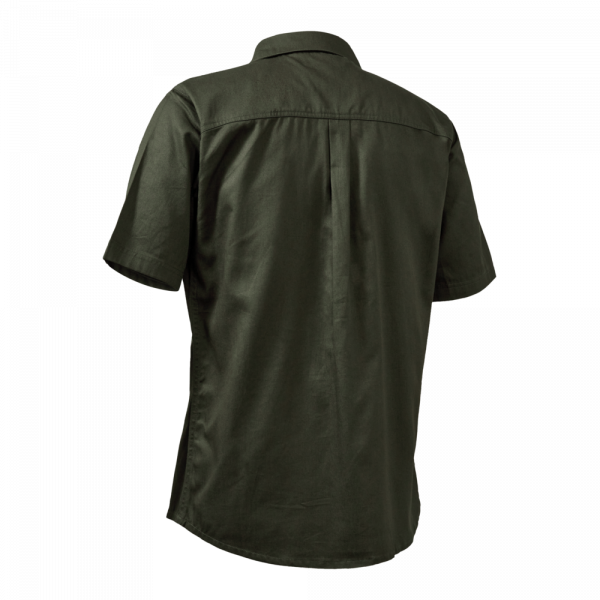 Deerhunter Atlas Short-Sleeve Hemd, Back, Timber