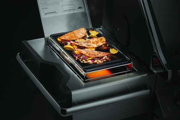 Napoleon Gusseisen-Grillplatte für SIZZLE ZONE (groß) Emailliert
