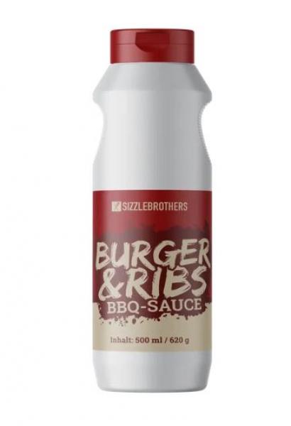 Burger & Ribs BBQ-Sauce - SizzleBrothers