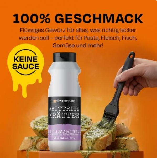 Buttrige Kräuter Marinade - SizzleBrothers