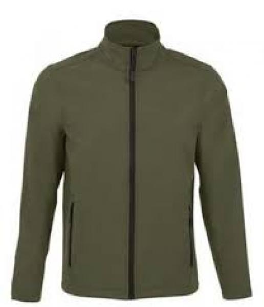 Herren Softshell Zip Jacke Race