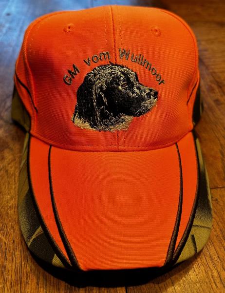 Large Münsterländer cap with embroidery